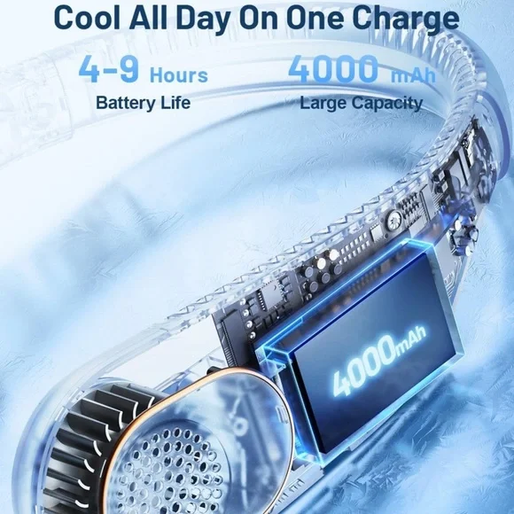 Bladeless Neck Fan - Picture 4 of 9